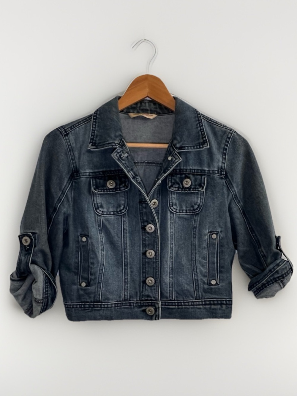 Highway Jeans Jean Jacket Size Medium - Picture 3 of 7